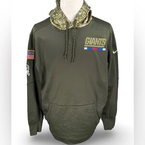 Nike NFL New York Giants Salute To Service Hoodie Men’s XL